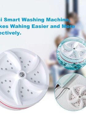 Portable Ultrasonic Washing Machine Mini Usb Powered