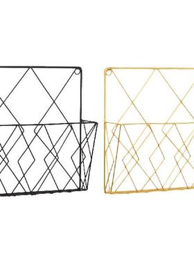 Metal Newspaper Storage Rack Hanging Organizer for Home