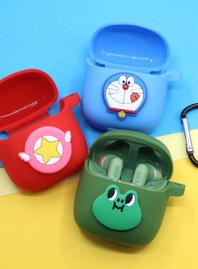 Cartoon Silicone Cover for JBL TUNE 220TWS / T225TWS Case B
