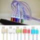 Colors Line Colorful PVC Data Sync Silk Charging Lighti