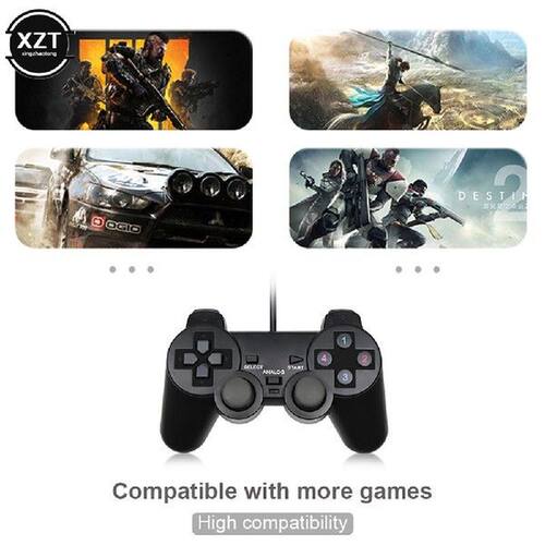 Vibration Controller Wired USB PC Joystick For PC Computer