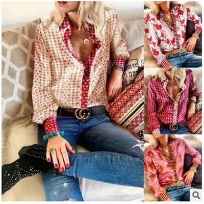 Hot in the fashion printing suit brought the frock