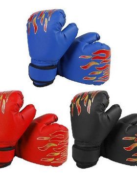 Kids Children Boxing Gloves Professional Flame HighQuality