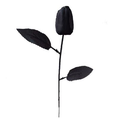 1PC Artificial Flowers Fake Black Tulips Simulation Flower