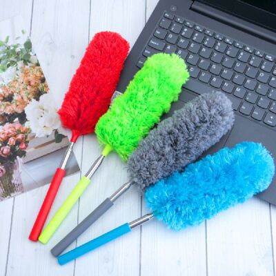 Flexible Bendable Electrostatic Fiber Duster Retractable