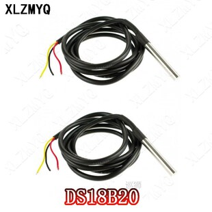 5/10 pcs DS18b20 temperature probe temperature sensor 1M 2M