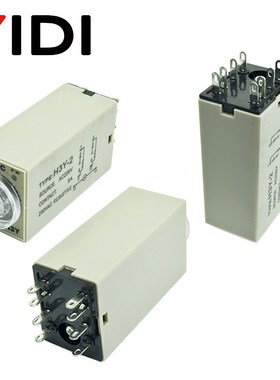 H3Y-2 Time Relay DC12V AC 220V 0-30 Sec 0-30 Minute 0-60s 0-