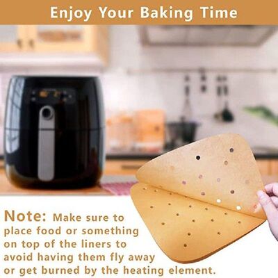 Air Fryer Paper Liners 200pcs Greaseproof Paper Liners  Air