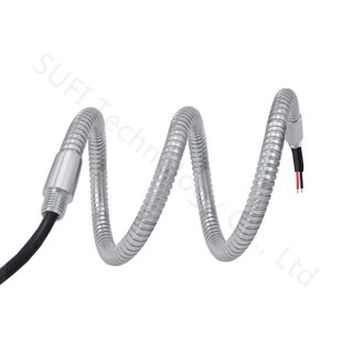 Diameter 12mm led gooseneck M10+M10 lamps holder serpentine