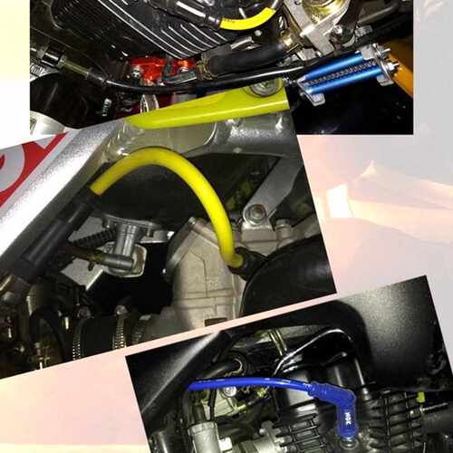 Universal Motorcycle NGK Ignition Coil Spark Plug Iridium Po