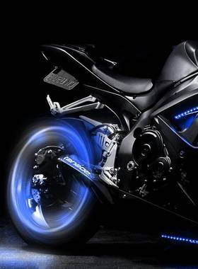 FORATO 2PCS Car Wheel LED Light Motocycle Bike Light Tire Va