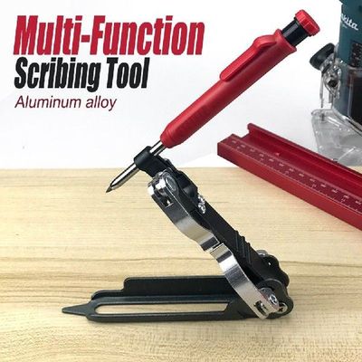 Multifunctional Adjustable Profile Scribing Ruler Measuring
