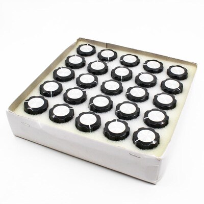 10pcs/lot A02 Bakelite Knob 23MMxH12.5MM Mounting Hole 6MM