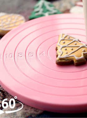 DIY Cake Turntable 360 Degree Rotating Practical Cake Tool