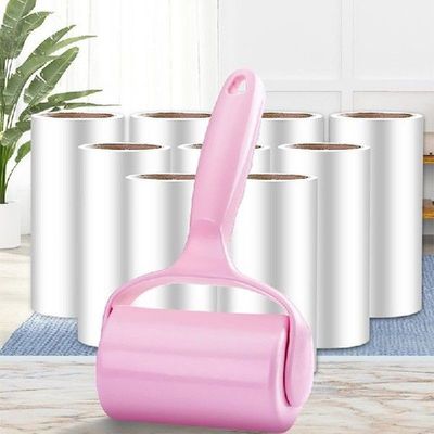 3 rolls + 1 handle sticky roller sticky paper, tearable