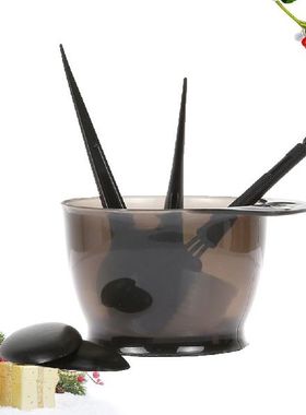 Hair Dye Color Brush Kit Bowl Salon Tools Dying Coloring