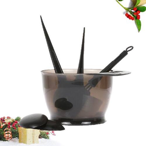 Hair Dye Color Brush Kit Bowl Salon Tools Dying Coloring