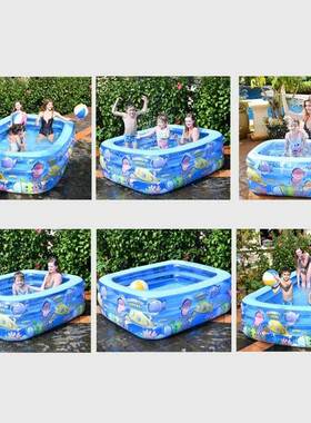 Swimming-Pool-And-Accessories Piscinas Square Pool Inflables