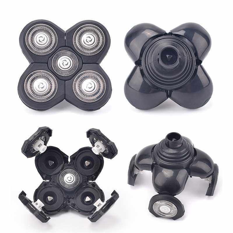 4pcs replacement shaver head electric shaver 5d independentl