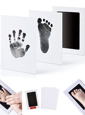 *Baby Paw Print Pad Newborn Hand Footprint Makers Foot print