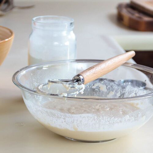 Stainless Steel Danish Dough Whisk Baking Pastry Blender Be