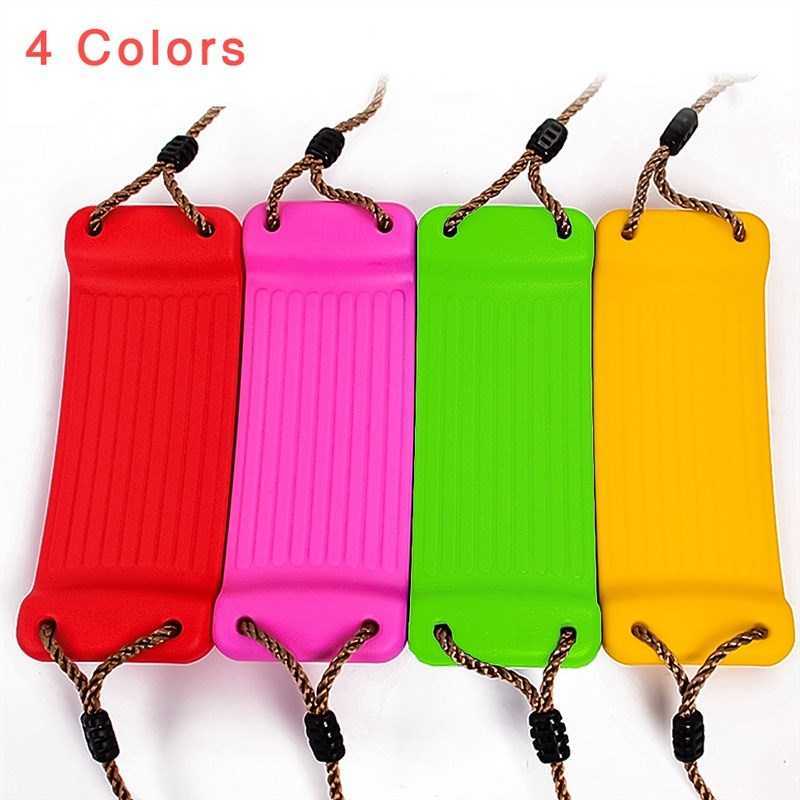 Height Adjustable Ropes Rainbow Children's Outdoor Swing