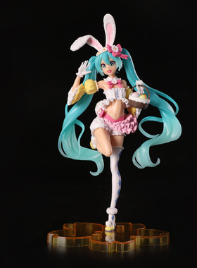 22CM Anime Action Figure Miku Kawaii Pvc Model Doll Figurals