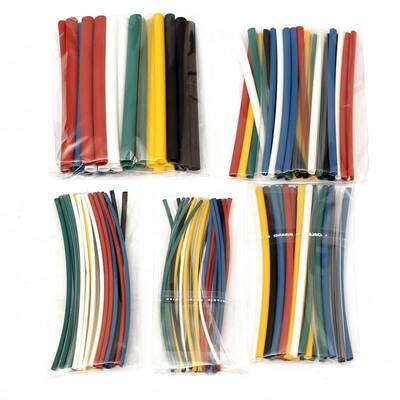 Heat-Shrink-Tube-Tubing Wrap-Sleeve Electric-Unit-Part Assor
