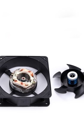 1 Pcs Small Axial Fan 220V Mute Powerful Small Exhaust Fan D