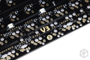 xd60 xd64 3.0 PCB Custom Mechanical Keyboard Kit underglow R