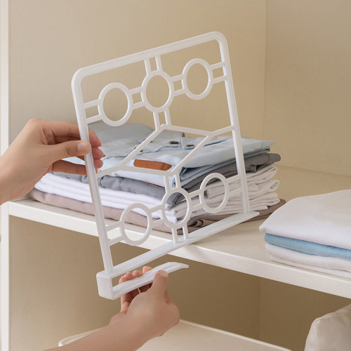 1pcs Closet Shelf Dividers Organizer Adjustable Wardrobe Par