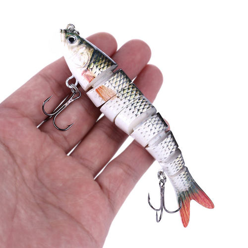 13.7cm 27g Sinking Wobblers 8 Segments Fishing Lures Multi J