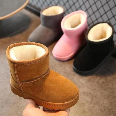Fashion Children Casual Shoes Baby Boys Girls Snow Martin Bo