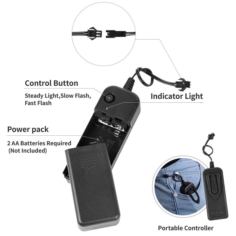 Cosmask Halloween Party Led Mask Masque Masquerade Neon Ligh