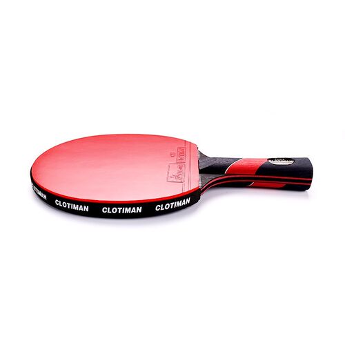 High quality carbon bat table tennis racket with rubber ping