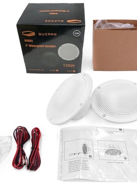 2022 Earbud Speakers Waterproof Dual Full Range White Speake