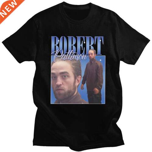 Funny Robert Pattinson anding Meme T Shirt Men Pre-shrunk
