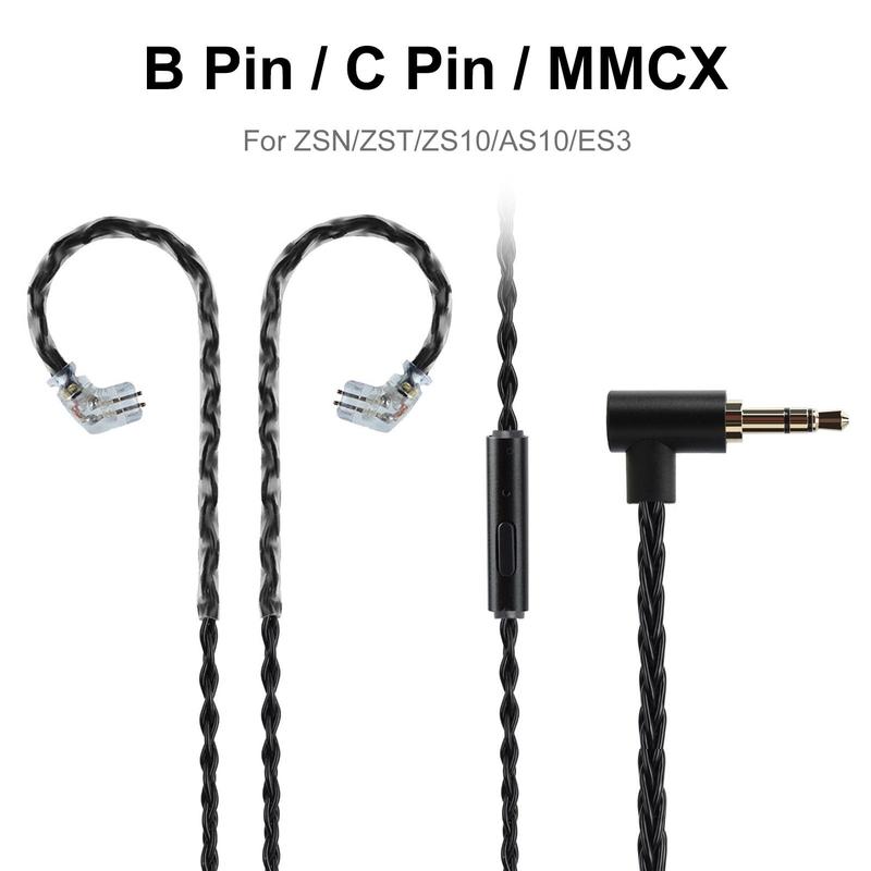 1.2m JCALLY DIY Replacement Cable for 3.5mm  Wired Earphone