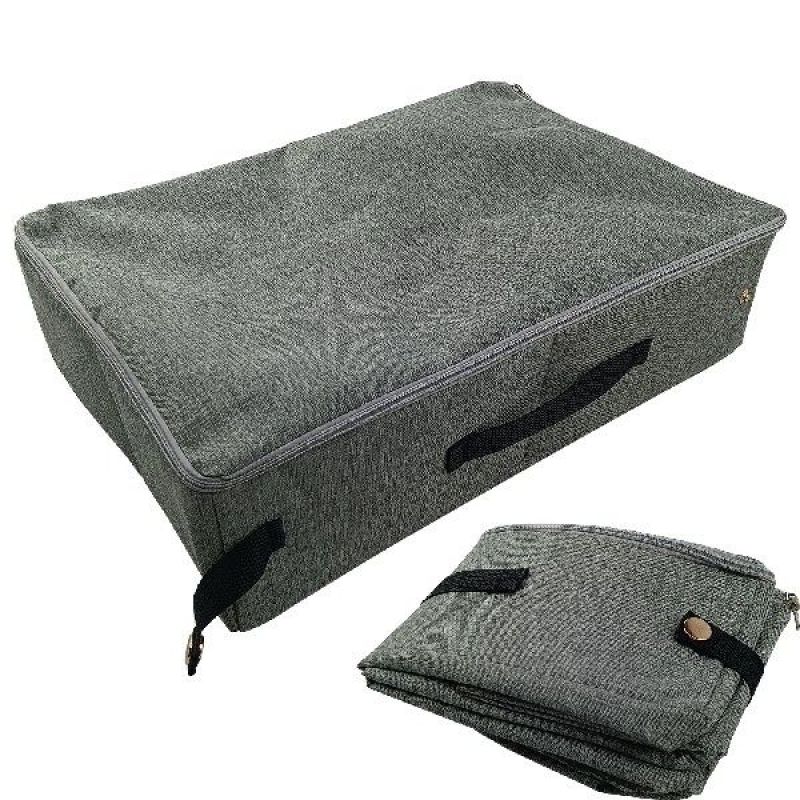 Foldable Cat Travel Litter Box With Lid Outdoor Collapsible