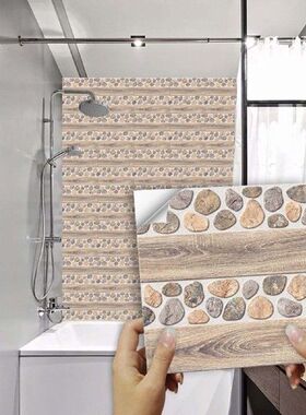 1Set 10PC 3D Crystal Tile Sticker Self Adhesive DIY Glow in