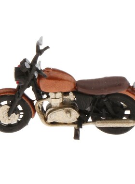 1pc 1/64 Figures Diorama Scene Model Motorcycle Painted 1/64