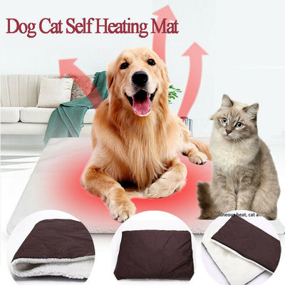 Self Heating Pet Bed Mat Dog Cat Lamb Down Fabric Pet Bed