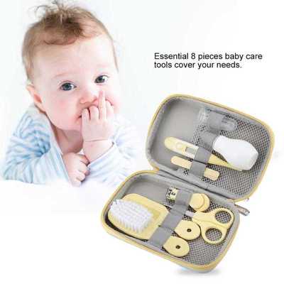 8Pcs/Set Baby Health Care Kit Portable Newborn Baby Groomin