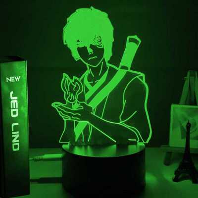 3d Lamp Avatar The Last Airbender Night light for Kids Chil