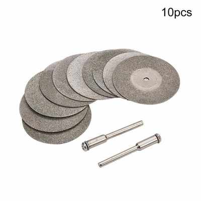 Utoolmart 10pcs/set OD 20/25/30/40/50mm x3mmx0.6mm 150 Grits