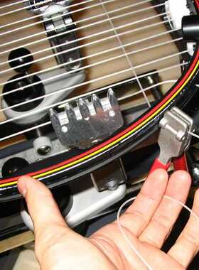 Tennis Badminton Racquet Metal Spring Starting Clamp Stringi