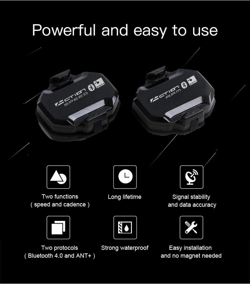 Bike Wireless Computer Cadence Sensor Speedometer Bluetooth4