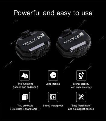 Bike Wireless Computer Cadence Sensor Speedometer Bluetooth4