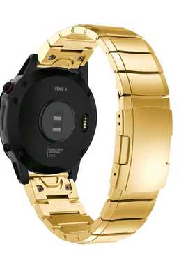 22mm QuickFit Fenix 6 Metal Stainless Steel Watch Band Strap