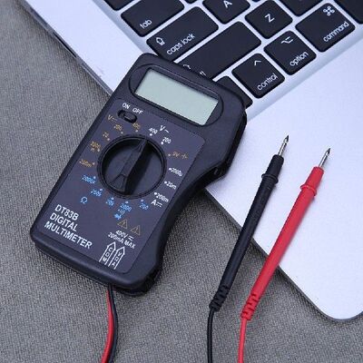 Portable Multimeter DT83B 1999 Counts Mini Pocket Ammeter